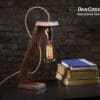 Wooden Edison Table Lamp