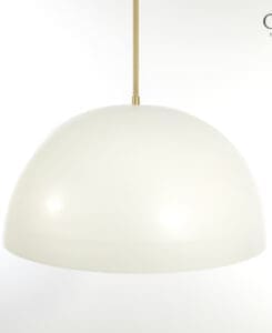30" Smooth Dome Pendant Light Fixture