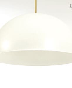 24" Liscio Dome Pendant Light Fixture