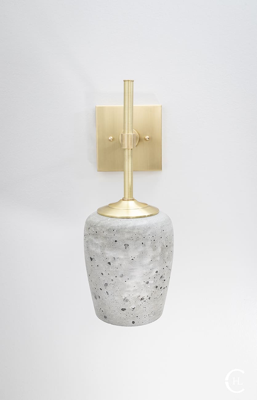 Concrete Wall Sconce