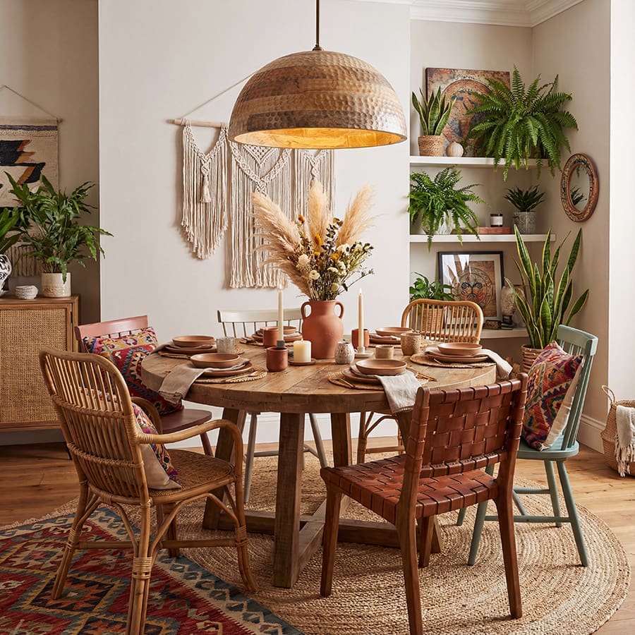 Wooden Dome Pendant