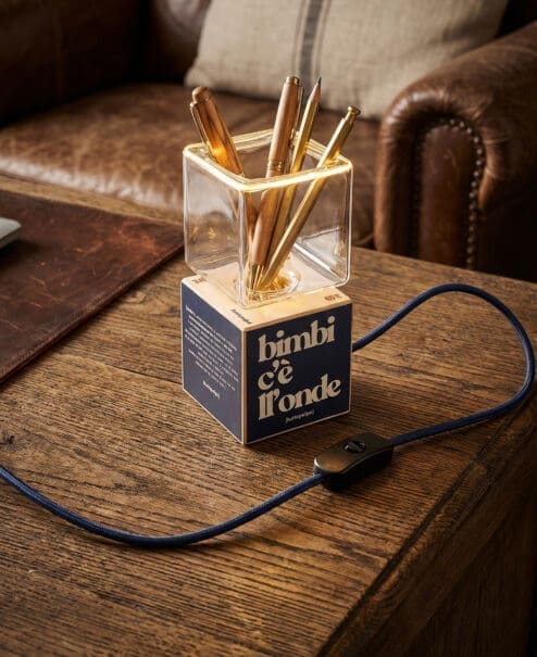 Tidal Cube Table Lamp